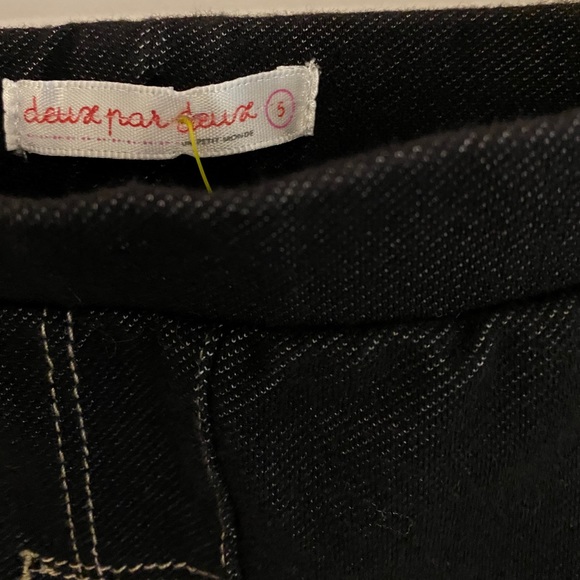 Deux Par Deux girls dark wash jeggings size 5 NWT - Picture 7 of 11